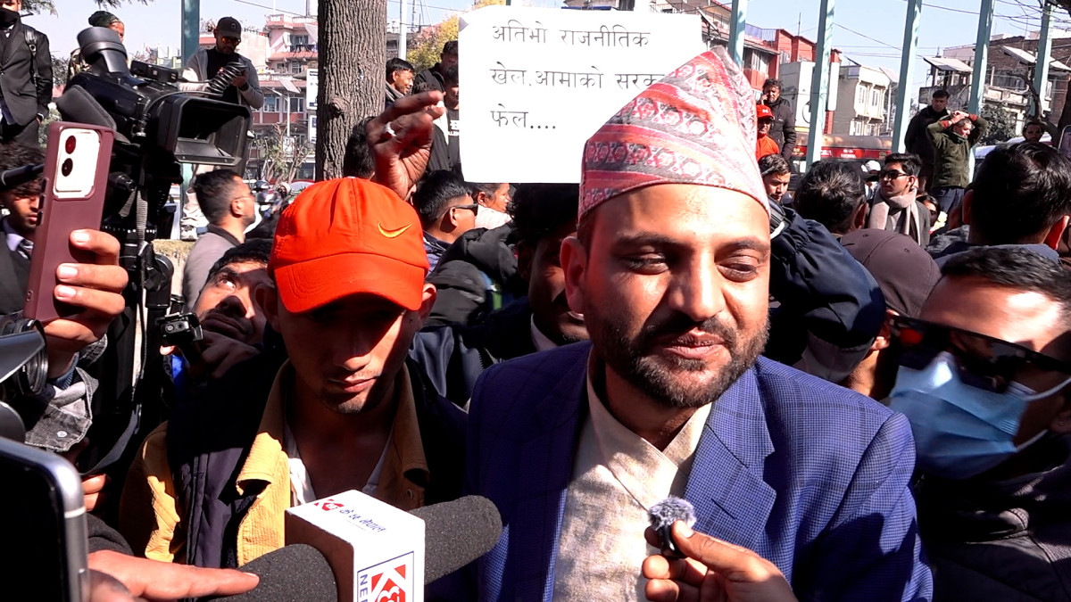 माग पूरा नभएसम्म २४ सै घण्टा आन्दोलन गर्छाै : निकोलस भुषाल