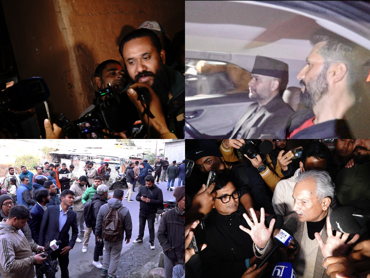 क–कसले भेटे बालेनलाई ?
