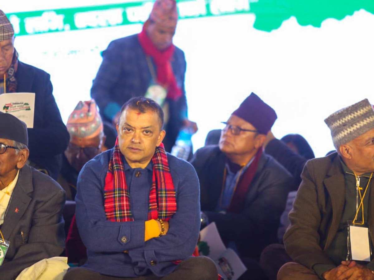 कांग्रेसको मधेश सभा फागुन ६ गते, गगन थापाले सम्बोधन गर्दै