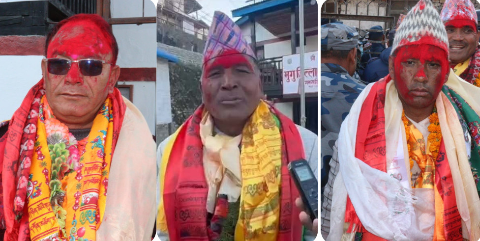 मुगुमा सात दलका उम्मेदवार,तीन उम्मेदवारबीच कडा प्रतिस्पर्धा