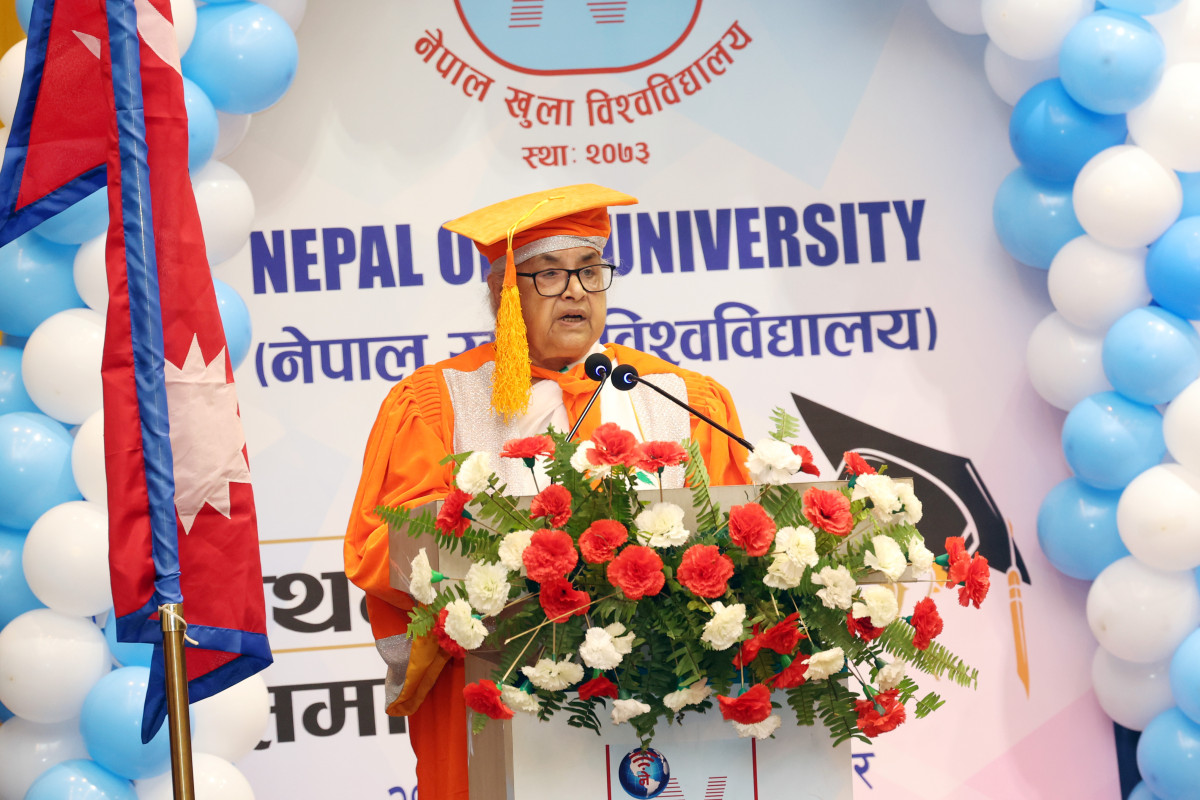 विद्यार्थीहरूका लागि खुला विश्वविद्यालय अझ सशक्त माध्यम बन्नुपर्छ:प्रधानमन्त्री कार्की