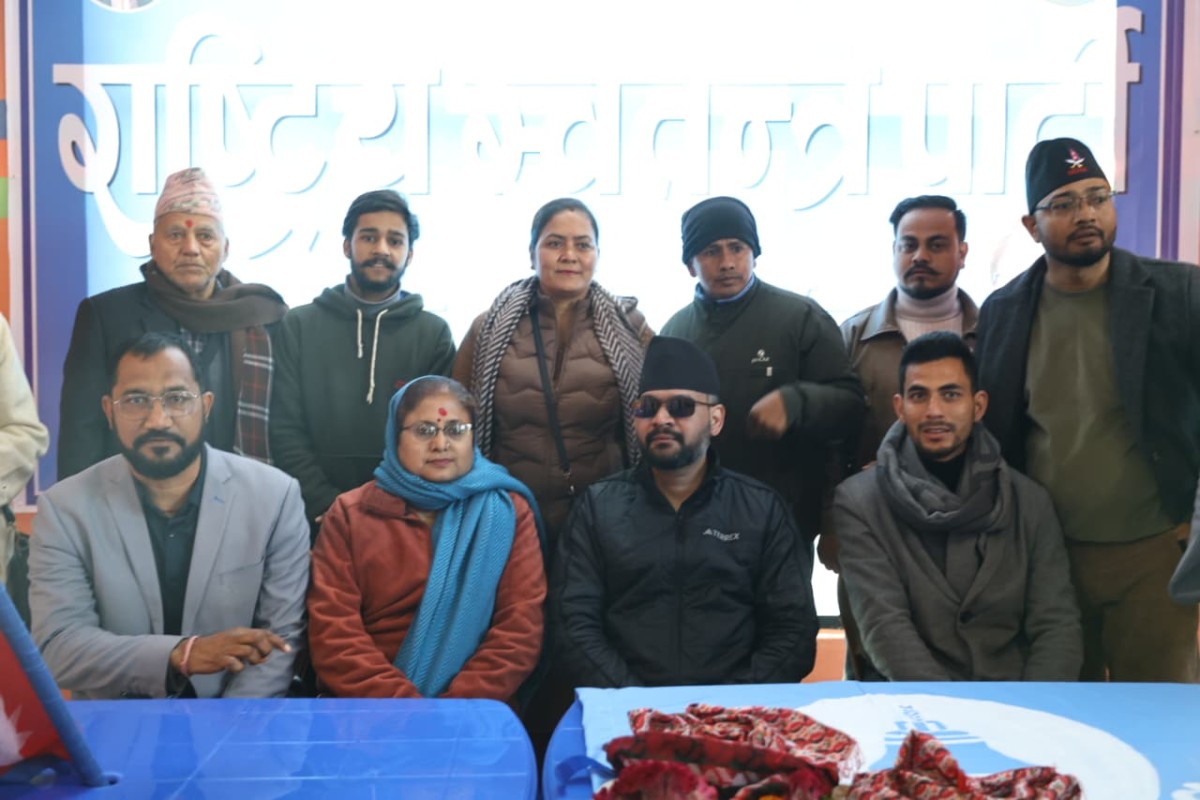 रास्वपाको चुनावी अभियान तीव्र, बालेन शाह टिकापुरस्थित कार्यालयमा