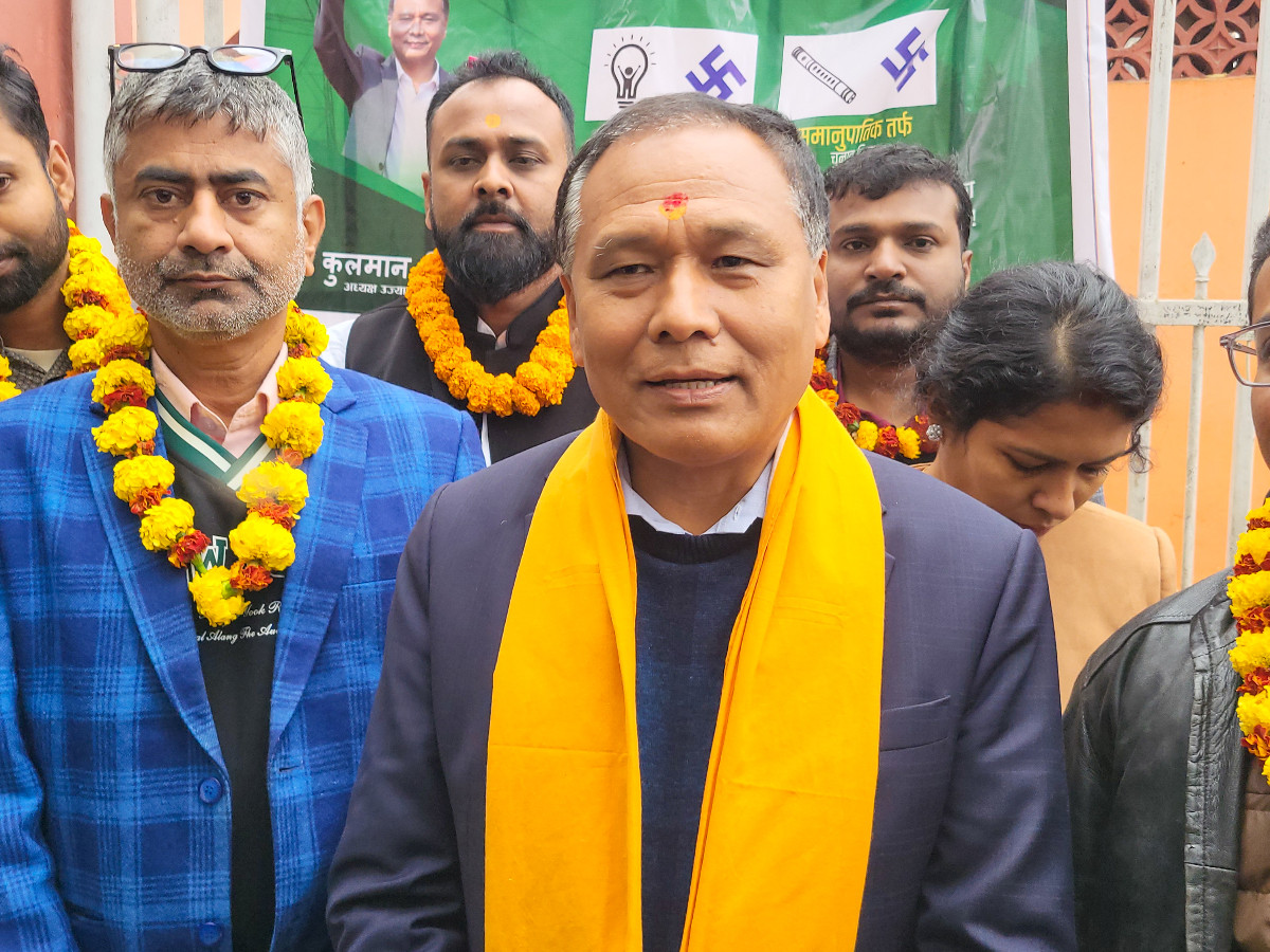 देशको नेतृत्व अब उज्यालो नेपाल पार्टीले गर्छ:कुलमान घिसिङ