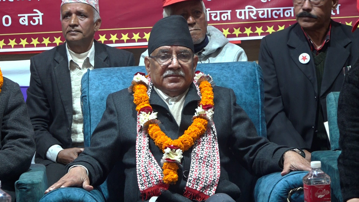 देश निर्वाचनमय बनेको छ, नेकपाको स्थिति सुदृढ बन्दै गएको छ:प्रचण्ड