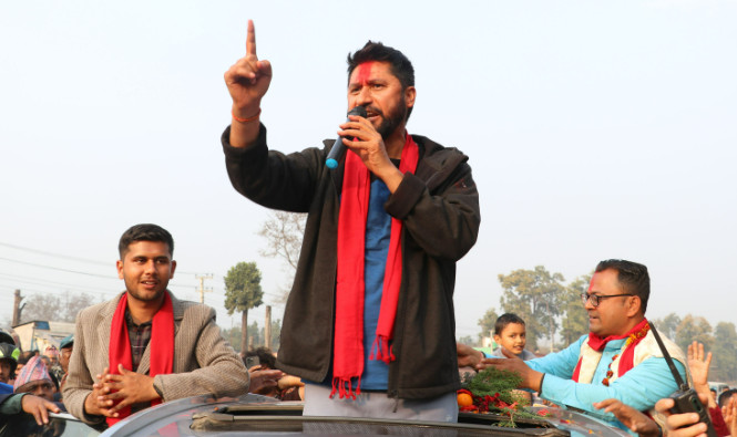 रवि लामिछानेको चुनावी खर्च ९ लाख ८९ हजार