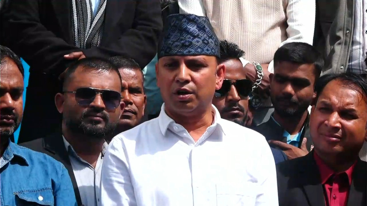 रास्वपाको सचिवालय बैठकमा रवि लामिछाने भर्चुअल रूपमा सहभागी