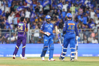 आइपिएल:कोलकोता नाइटलाई हराउँदै मुम्बई इण्डियन्सको विजयी शुरुवात