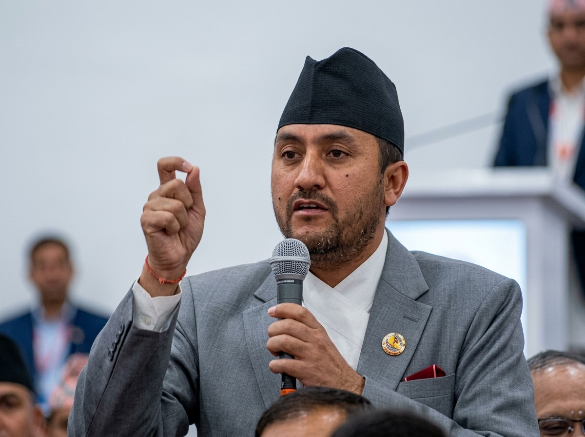 सांसद खरेलको स्पष्टिकरण:स्मार्ट टेलिकमको विषयमा एउटा मिटिङ समेत गरेको छैन्