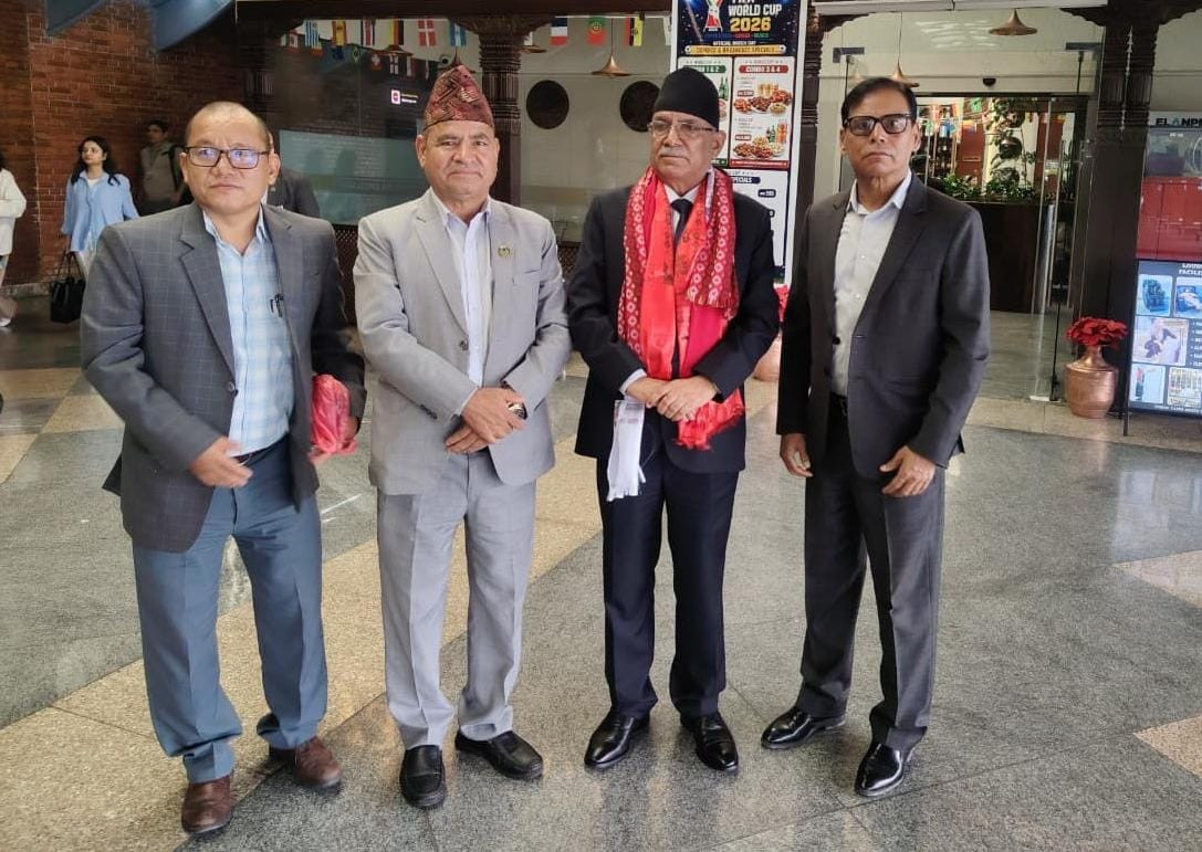 श्रीलंका भ्रमण सम्पन्न गरी संयोजक प्रचण्ड स्वदेश फिर्ता