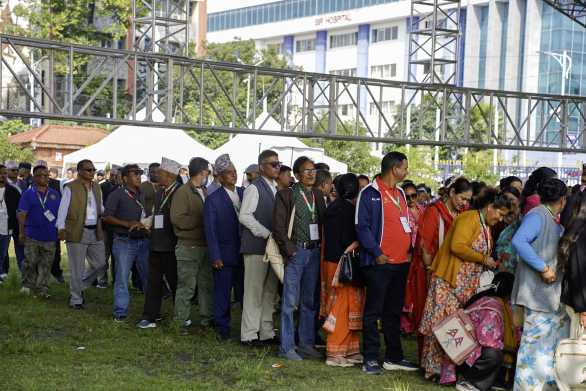 कांग्रेस महाधिवेशनमा मतदान जारी, निर्धारित समयमै मतदान सम्पन्न गर्ने तयारी